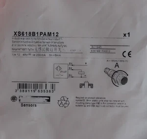 1pcs New In Bag For Telemecanique XS618B1PAM12 Proximity Sensor PNP 12-48VDC - Picture 1 of 5