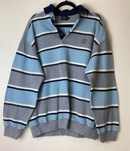 PAUL & SHARK yachting Long Sleeved Polo Multicoloured Size L - Picture 1 of 10