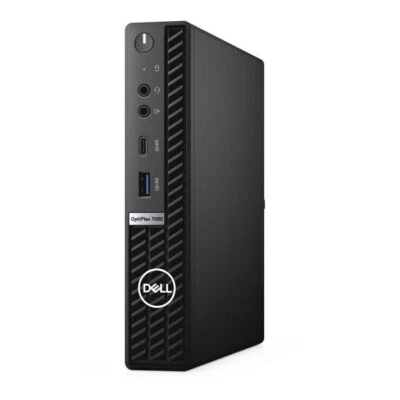 Dell OptiPlex 7080 Micro i7-10700 16GB RAM 512GB NVMe Micro Mini WIFI MFF PC - Image 1 of 4