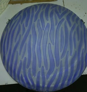 Plafoniera blu 50 cm diametro usata - Foto 1 di 2