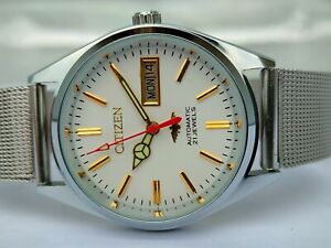  Citizen Vintage Automatic Movement No- 8200 Men's Watch Excellent Condition
