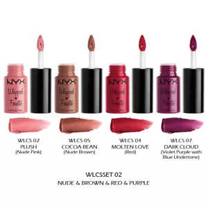 1 Juego de Soplado de Labios y Mejillas Labiales y Azotados "WLCSSET02 - Desnudo y Marrón y Púrpura" - Imagen 1 de 2