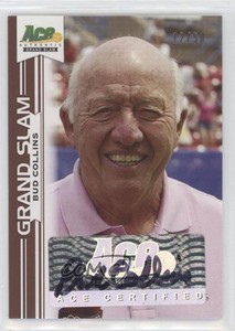 2013 Ace Authentic Grand Slam Bronze /15 Bud Collins #BA-BC1 Auto