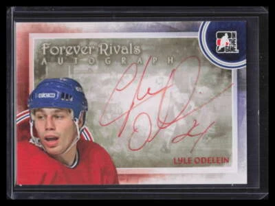 2012-13 ITG Forever Rivals Autographs ALO Lyle Odelein Auto - Image 1 of 2