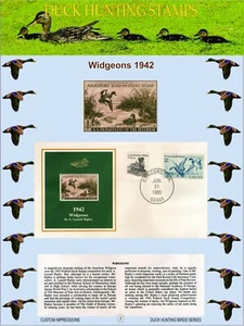 DUCK HUNTING STAMPS CANVAS WALL ART PAINTING PICTURES HANGING POSTERS HOME DECOR - Picture 1 of 1
