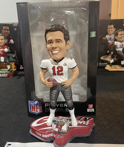 Tom Brady Buccaneers Championship Bobblehead Cover