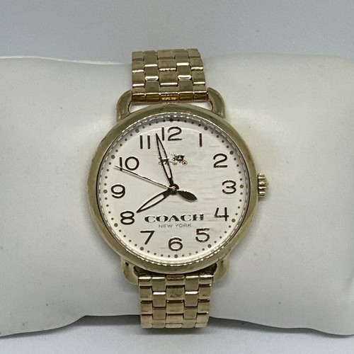 Orologio Coach CA.9T.34.1036 Donna Acciaio Oro Quadrante Analogico Quarzo HME177