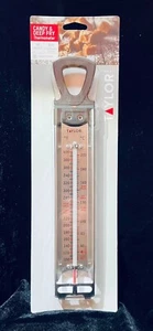 Taylor Multiuse Candy & Deep Fry Thermometer Stainless Steel Model 5983N - Picture 1 of 10