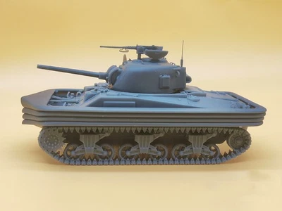 3D Printed 1/72 U.S. Army Sherman DD Amphibious Tank Unpainted Model Kit - Image 1 of 4