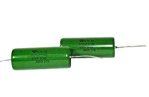 K75-10 0.68 uF 250 V SOVIET HYBRID PAPER IN OIL PIO AUDIO CAPACITOR NOS QTY-4 - Picture 1 of 3