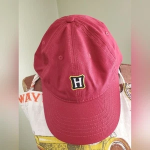 HOGWARTS Kids OSFM Dark Red Logo Baseball Hat - Picture 1 of 9