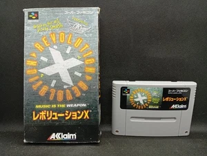 Revolution X - Super Famicom Nintendo SFC JP - SHVC-AXRJ-JPN - Picture 1 of 18