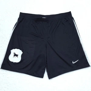 TEAM ISSUED Nike Dri-Fit Tobacco Road FC USL black soccer shorts Men's LARGE L - Picture 1 of 9