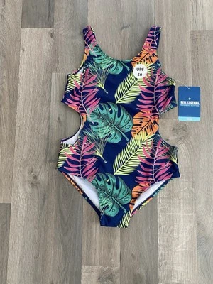 Niñas Niños Mediano 8/10 Carrete Leyendas Traje de Baño Tropical Protección Solar UPF 50 Nuevo Foto 1 de 4