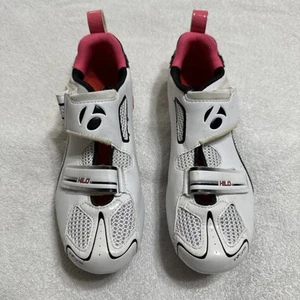 Scarpa da ciclismo Bontrager Inform Hilo WSD bianca da donna taglia US 6,5 EUR 38 - Foto 1 di 16