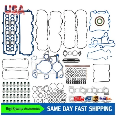 Juego de juntas de reconstrucción de motor nuevo Powerstroke 6,0 L para Ford F-250/F-350 2003-2007  Foto 1 de 4