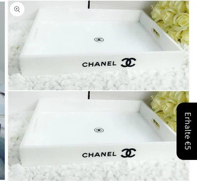 Chanel Vip Member GIft Serving Tray, Makeup Tray Cosmetic Organiser - Image 1 of 3
