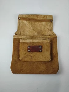 Atchison Leather  Tool Belt Pouch #a583-TEM Inside Magent Free Ship - Picture 1 of 6