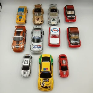 Job Lot Of 11 Scalextric Cars Porsche Metro Hornby Hobbies Retro - Untested - Picture 1 of 16