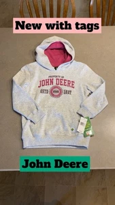 John Deere Mädchen Hoodie Größe 6X Neu Mit Etikett Moline, Illinois - Bild 1 von 16