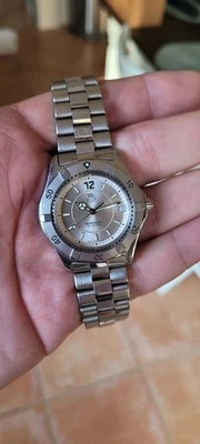 Reloj automático Tag Heuer WK2116.BA0311 para hombre serie 2000 plateado acero inoxidable Foto 1 de 4