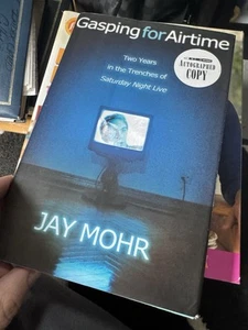 Jay Mohr signiertes Buch GASPING FOR AIRTIME! Selten signiert persönlich! Schönes Stück! - Bild 1 von 2