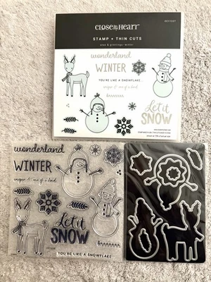 CTMH SEAS & GREETINGS - Selo de Inverno e Cortes Finos #CC11227 Novo!! - Imagem 1 de 4