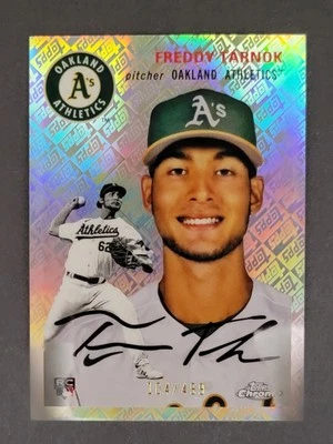 2023 Topps Chrome Platinum Ann Freddy Tarnok #137 Topps Refractor /499 RC  - Image 1 of 2