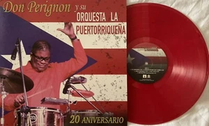 Don Perignon & Orquesta La Puertorriqueña - 20 Aniversario (Translucent Red LP) - Picture 1 of 2