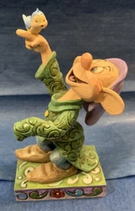 Disney Traditions Jim Shore Snow White Dopey Blue Bird Figure Figurine USED - Picture 1 of 9