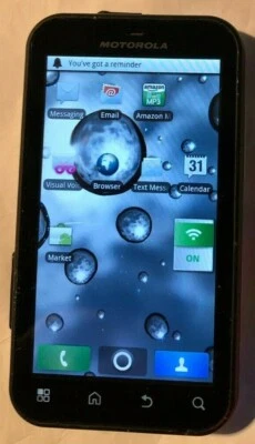 Motorola Defy Black MB525 (T-Mobile) MINT Used RESTRICKED PROPERTY NOT FOR SALE  - Image 1 of 4