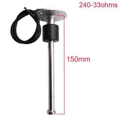 Car Fuel Level Sender 240-33 ohms 150MM/6" Water Tank Sender SAE 5 Holes Pattern - Image 1 of 4