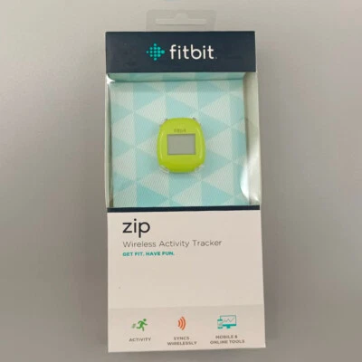 Genuine Fitbit Zip Wireless Activity Tracker Blue/Red/Green/White NEW US - Image 1 of 4
