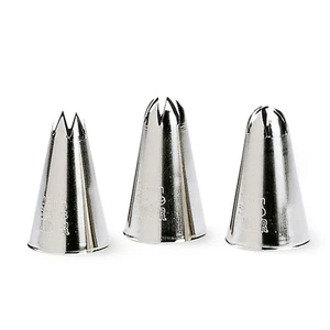 Kaiser 769035 Profi-Tüllensortiment Edelstahl, silber, 3-teilig (1 Set) - Bild 1 von 1