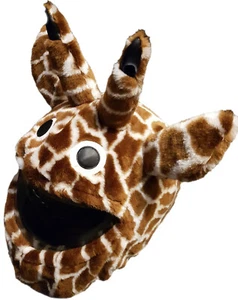 MOTORCYCLE COVER MOTORBIKE FUNNY COVER CRAZY CASE HELMET COVERS HEEDS GIRAFFE - Picture 1 of 7