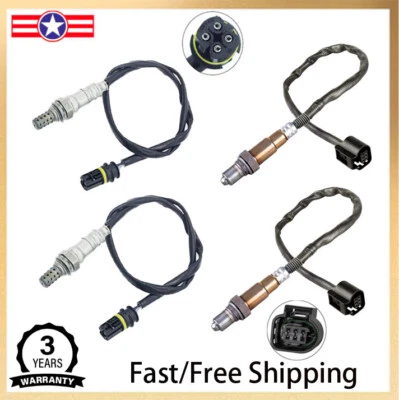 Juego de 4 sensores de oxígeno O2 arriba+abajo para BMW 550I 2011-2016 4,4 L V8 turboalimentado EE. UU. Foto 1 de 4