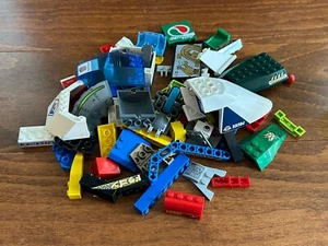 Lote de 6,75 OZ pegatinas Lego piezas INCOMPLETAS lote a granel City Ninjago Castle #4 - Imagen 1 de 6