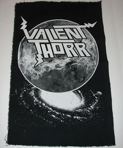 VALIANT THORR BACK PATCH THORRIORS ROCK N ROLL BAND MUSIC 11.5" X 18" - Picture 1 of 2