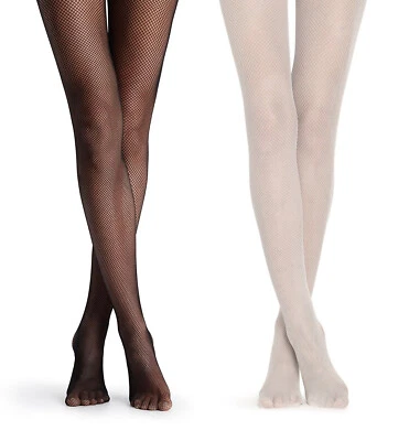 Jefferies Womens Micro Fishnet Pantyhose Footed Stocking Tights 1 Pack - Image 1 of 4