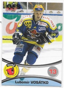 2006-07 CZECH OFS #244 Lubomir Vosatko HC Zlin, Unia Oswiecim