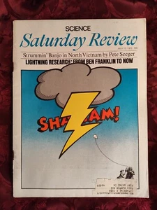 Saturday Review May 13 1972 PETER F DRUCKER PETE SEEGER MARTIN A. UMAN LIGHTNING - Picture 1 of 1