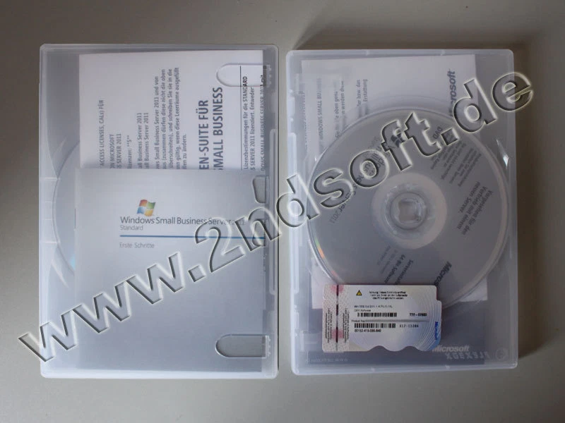 Windows Small Business Server 2011 Standard mit 5 CALs SB, deutsch - Neuware - Bild 1 von 1
