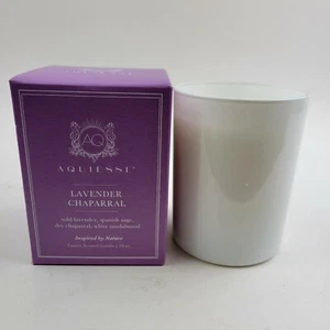 Aquiesse Lavender Chaparral Luxury Scented Candle 10 oz Inspired By Nature - Picture 1 of 4