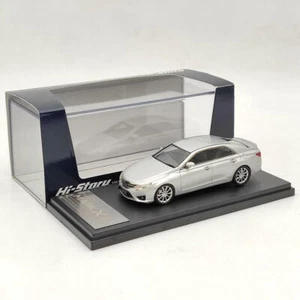 Hi-Story 1/43 2012 Toyota MARK X 350S Silver HS070SL Resin Model Car Collection - Picture 1 of 5