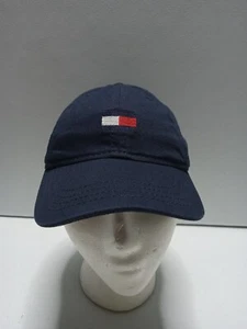 Tommy Hilfiger Kids Classic Flag Logo Cap Hat Dark Navy One Size Adjustable - Picture 1 of 7