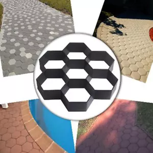 Garden concrete molds paving brick For DIY Plastic Path Maker Mold Paving CeAHY - Bild 1 von 8