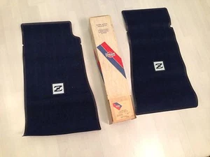 NOS 280zx Floor Mats DATSUN Nissan From 1989 To 1984 NOS Blue, Super Rare - Picture 1 of 12