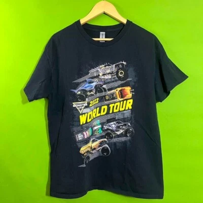 Large monster jam 2022 world tour, grave digger shirt - Image 1 of 2