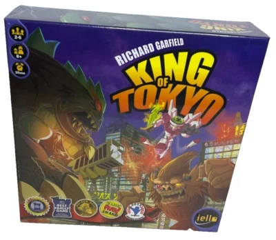 King of Tokyo Richard Garfield Board Game 2014 - FACTORY SEALED - Image 1 of 4