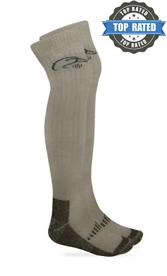 Calcetines altos por encima de la rodilla Ducks Unlimited para hombre mujer niños 80 % lana merino Foto 1 de 4
